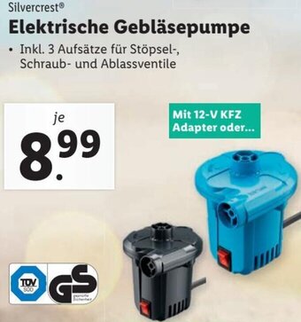Lidl Elektrische Gebläsepumpe Angebot