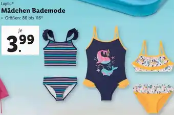 Lidl Mädchen Bademode Angebot