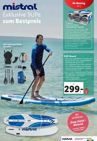 Lidl SUP-Board Angebot