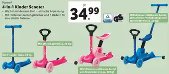 Lidl 4-in-1 Kinder Scooter 50 kg., 20 kg., 20 kg., 20 kg. Angebot