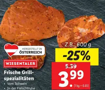 Lidl Frische Grillspezialitäten 600 g Angebot
