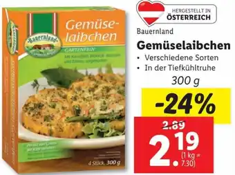 Lidl Gemüselaibchen 300 g Angebot