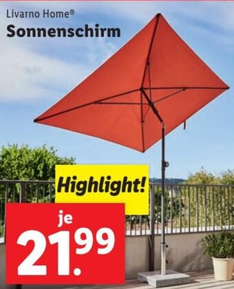 Lidl Sonnenschirm Angebot
