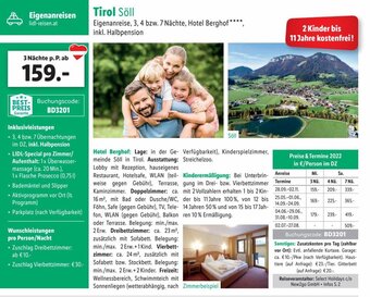 Lidl Tirol Söll Angebot