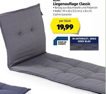 Liegenauflage Classic