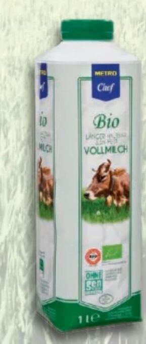 Metro Bio Vollmilch Angebot