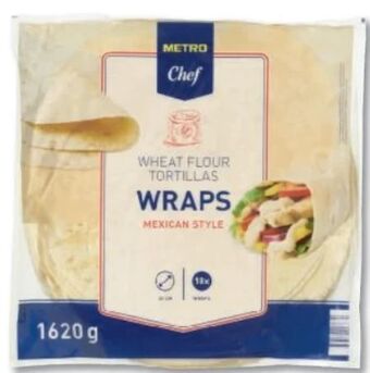 Metro Tortilla Wraps Angebot