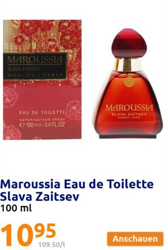 Action Maroussia Eau De Toilette Slava Zaitsev 100 ml Angebot