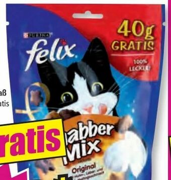 Norma Felix Knabber Mix Katzensnacks Angebot
