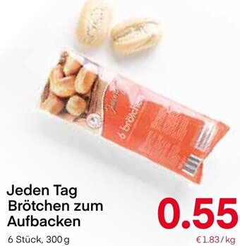 MPreis Jeden Tag Brötchen Zum Aufbacken 300 g Angebot