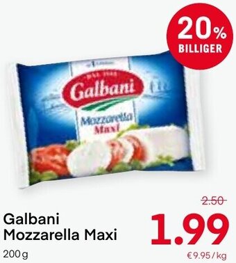 MPreis Galbani Mozzarella Maxi 200 g Angebot