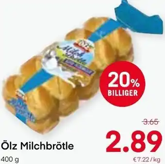 MPreis Ölz Milchbrötle 400 g Angebot