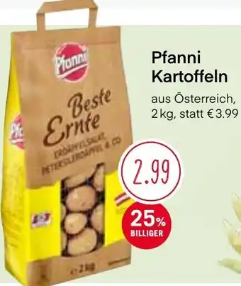 MPreis Pfanni Kartoffeln 2 kg. Angebot