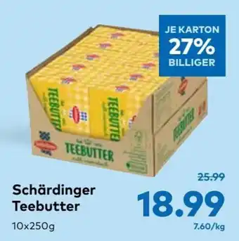 T&G Schärdinger Teebutter 10x250g Angebot