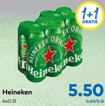 T&G Heineken 4x0.5L Angebot