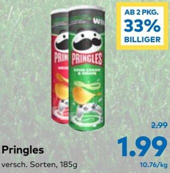 T&G Pringles 185g Angebot