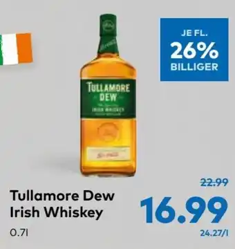 Tullamore Dew Irish Whiskey 0.7L