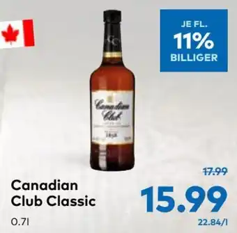 T&G Canadian Club Classic 0.7L Angebot