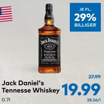 T&G Jack Daniel's Tennesse Whiskey 0.7L Angebot