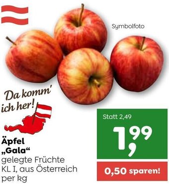ADEG Äpfel Gala per kg Angebot