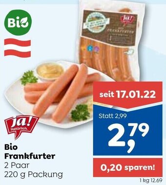 ADEG Bio Frankfurter 220g Angebot