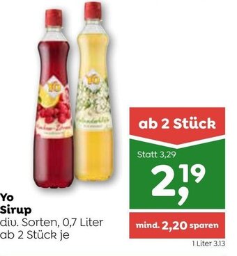 ADEG Yo Sirup 0,7 Liter Angebot
