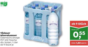 ADEG Vöslauer Mineralwasser Angebot
