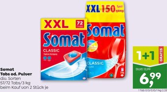 ADEG Somat Tabs od. Pulver 3 kg Angebot