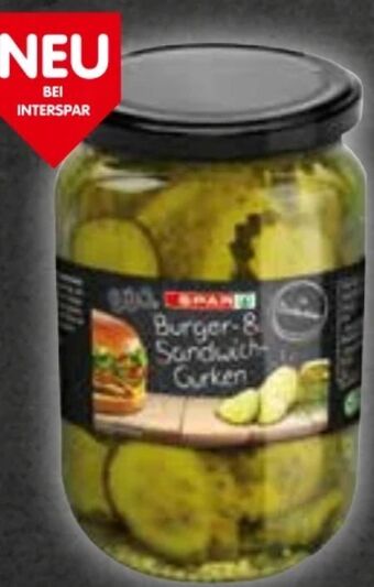 Interspar Burger-Sandwichgurken BBQ Angebot