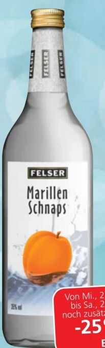 Spar Marillen Schnaps Angebot