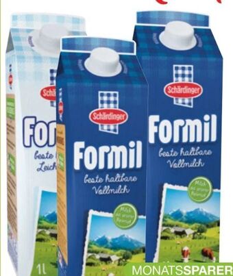 Spar Formil H-Vollmilch Angebot