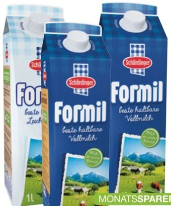 Spar Formil H-Vollmilch Angebot