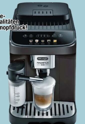 Red Zac Kaffeevollautomat ECAM 293.61.BW Magnifica Evo Milk Angebot