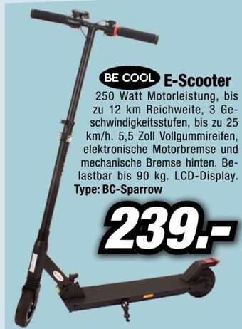 Red Zac E-Scooter BC-Sparrow Angebot