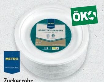 Metro Zuckerrohr Teller Angebot