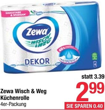 Maximarkt Zewa Wisch & Weg Küchenrollen Angebot
