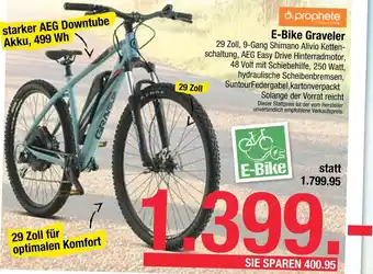 Maximarkt E-Bike Graveler 29 Zoll Angebot