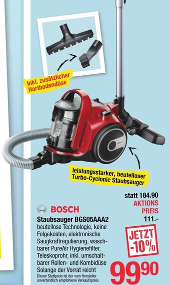 Maximarkt Staubsauger BGS05AAA2 Angebot
