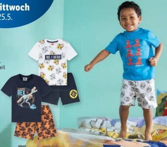 Lidl Buben Pyjama Angebot