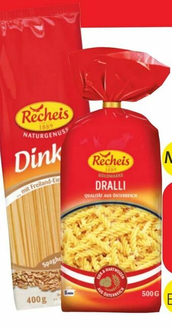 Spar Goldmarke Teigwaren Angebot