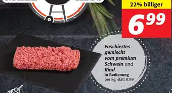 Strasser Markt Faschiertes Gemischt vom Premium Schwein und Rind per kg Angebot