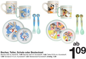 Zeeman Becher, Teller, Schale oder Besteckset Angebot