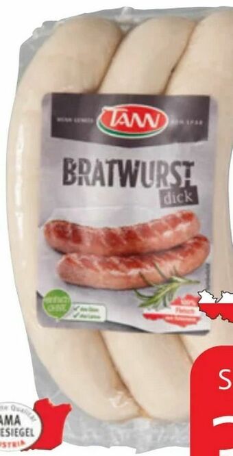Spar Bratwurst Angebot