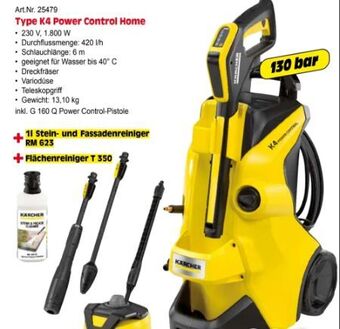 Zgonc HD-Reiniger K4 Power Control Home Angebot