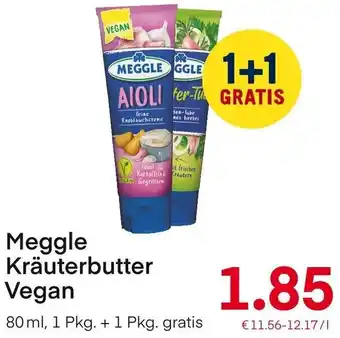MPreis Meggle Kräuterbutter Vegan 80ml Angebot