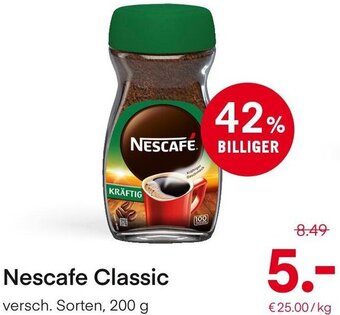 MPreis NEscafe Classic 200 g Angebot