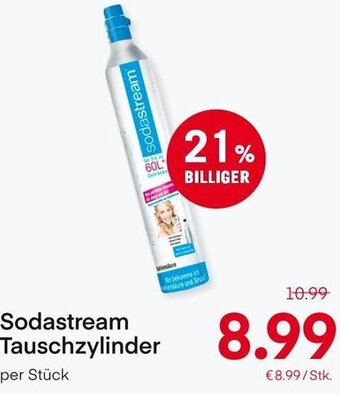 MPreis Sodastream Tauschzylinder Angebot