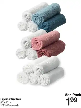 Zeeman Spucktücher 30x30 cm Angebot