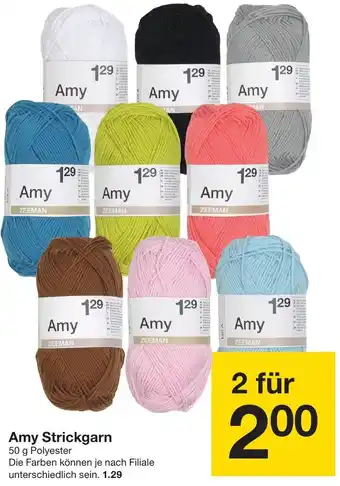 Zeeman Amy Strickgarn 50 g Angebot