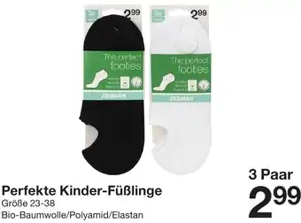 Zeeman Perfekte Kinder-Füßlinge 23-38 Angebot